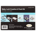 Baby Lock Creative Foot Kit (6 Specialty Foot Included) - Sewingmachinesplus.com
