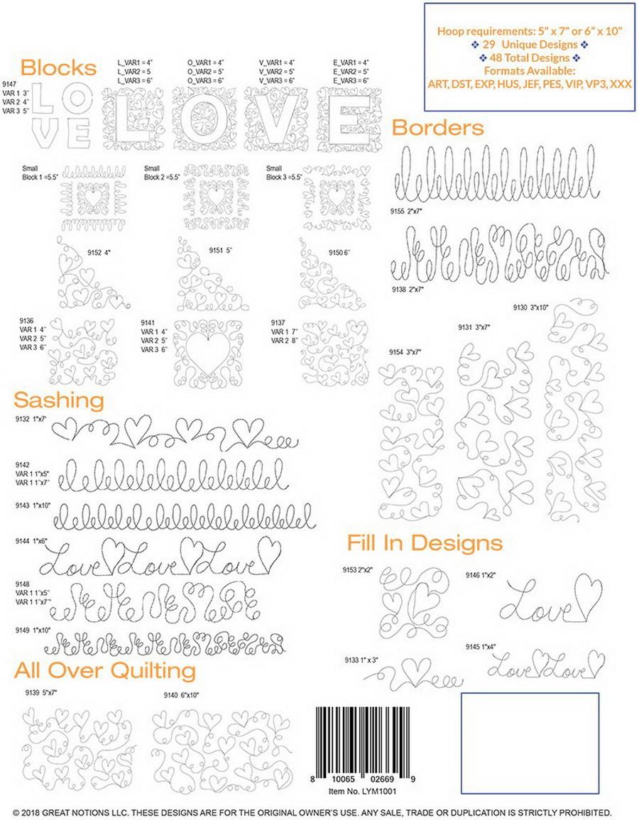 Dime Love You More - Quilt Designs