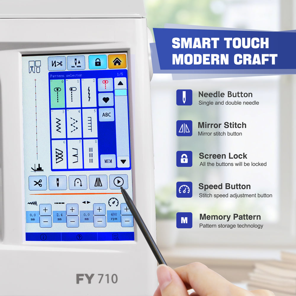 FY - 710 Computerized Sewing Machine - Sewingmachinesplus.com