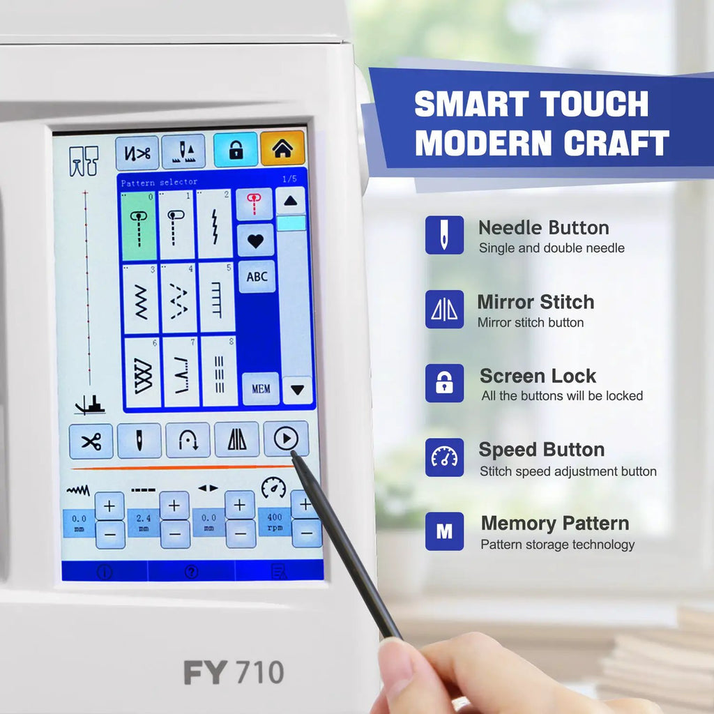FY - 710 Computerized Sewing Machine - Sewingmachinesplus.com