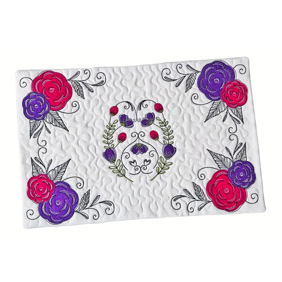 DIME Hand Hand Sketched Floral Collection By Reen Wilcoxson From Embroidery Garden - Sewingmachinesplus.com