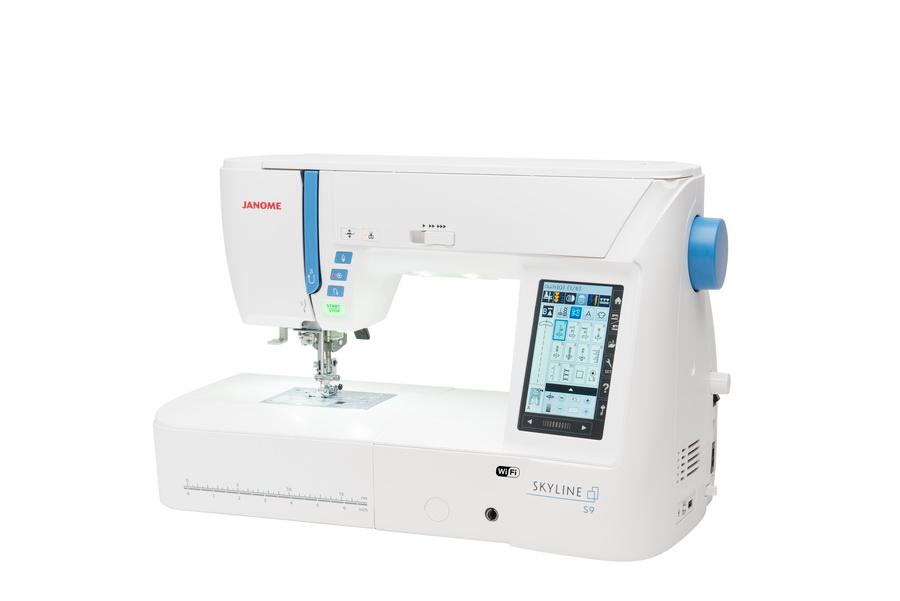 Janome SKYLINE S9 Sewing and Embroidery Machine (OPEN BOX MODEL) - Sewingmachinesplus.com