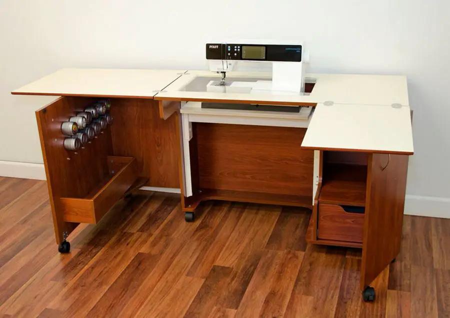 Arrow Serger Cabinet - Teak (62035)