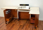 Arrow Serger Cabinet - Teak (62035)