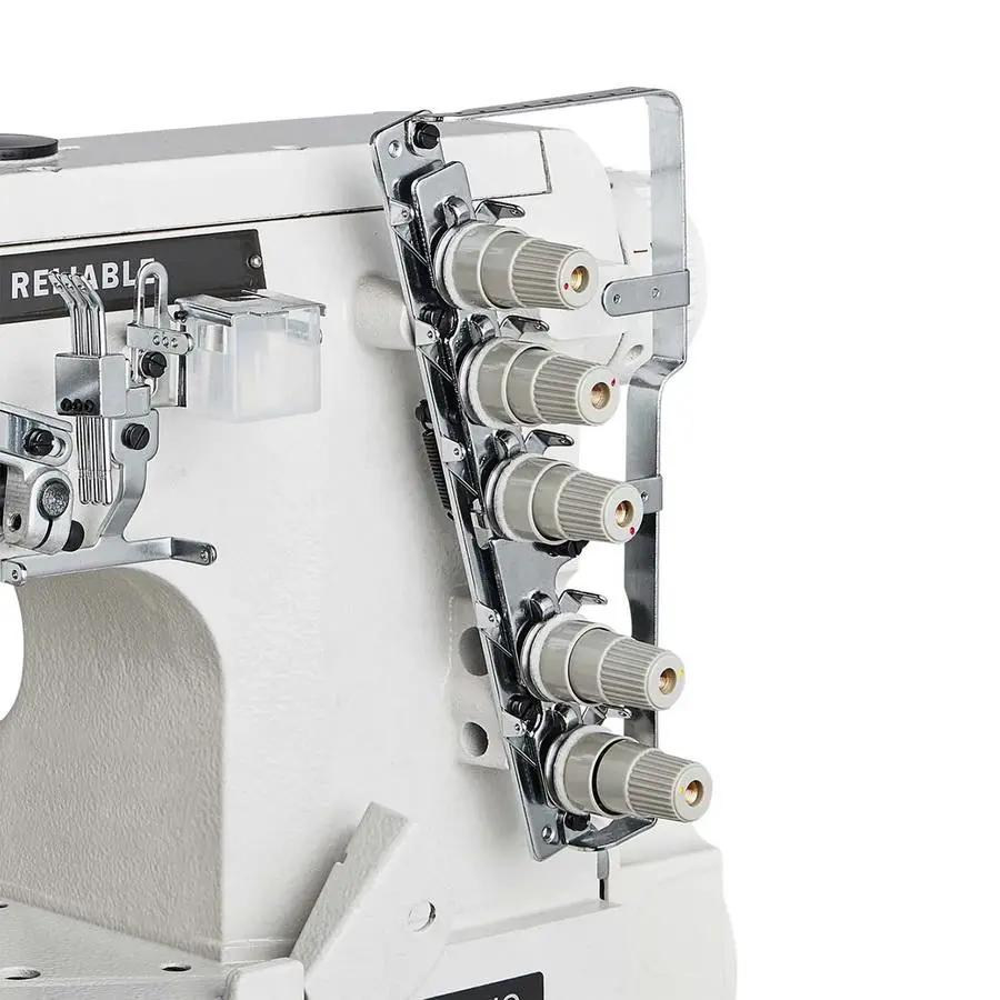 Reliable 3100IC Cylinder Bed Interlock Direct Drive Motor, Cover Stitch with Assembled Table and Uberlight 3100TL Light Lamp - Sewingmachinesplus.com