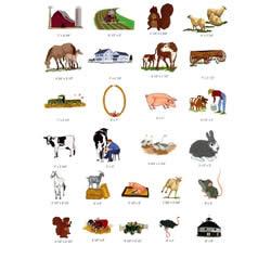 Singer Embroidery Card 5009 - Farm Life
