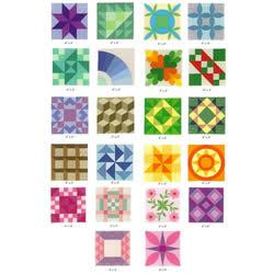 Singer Embroidery Card 5011 - Quilt Blocks