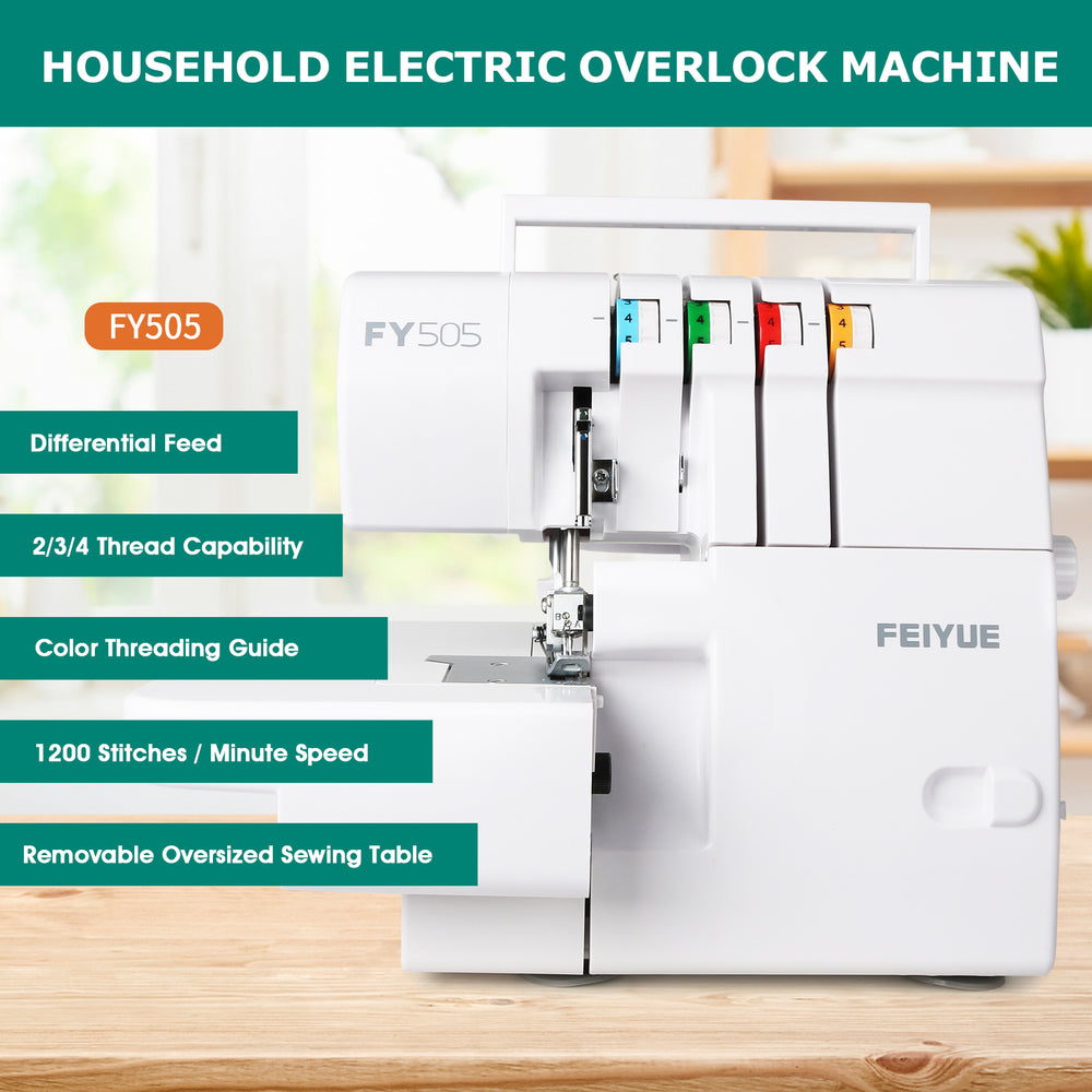 FY - 505 2/3/4 Thread Serger (Open Arm) - Sewingmachinesplus.com