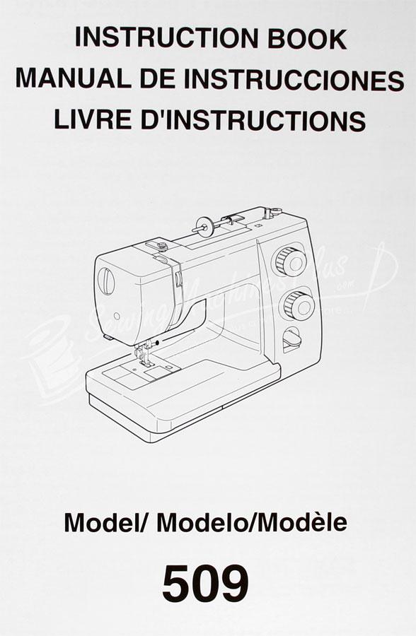 Janome 509 Sewing Machine - Sewingmachinesplus.com