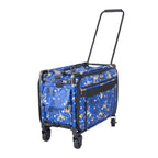 22" Tutto Machine on Wheels Large - Blue Yellow Daisies