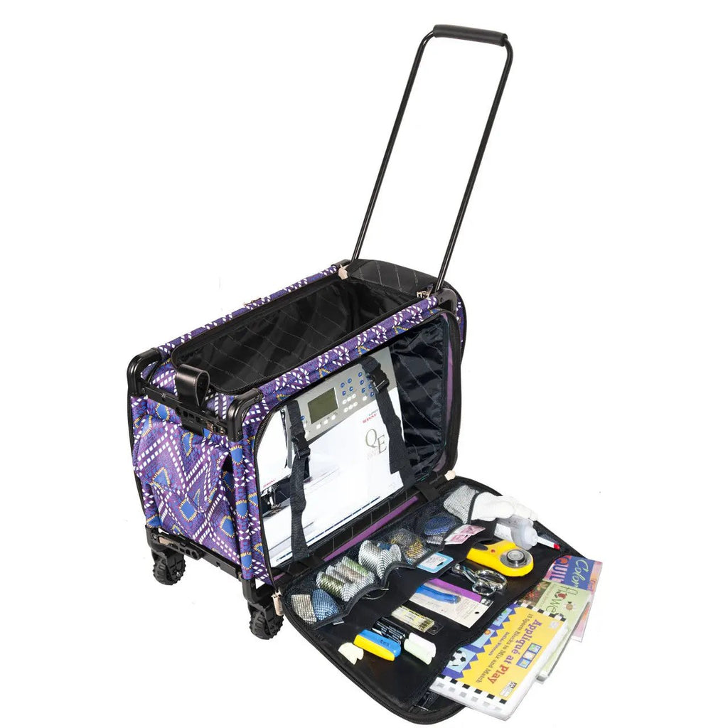 22" Tutto Large Modern Machine on Wheels - PURPLE DIAMOND