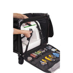 Tutto Large Black machine bag holding a sewing machine and tool kit