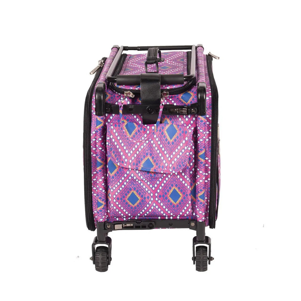 22" Tutto Large Modern Machine on Wheels - PINK DIAMOND - Sewingmachinesplus.com