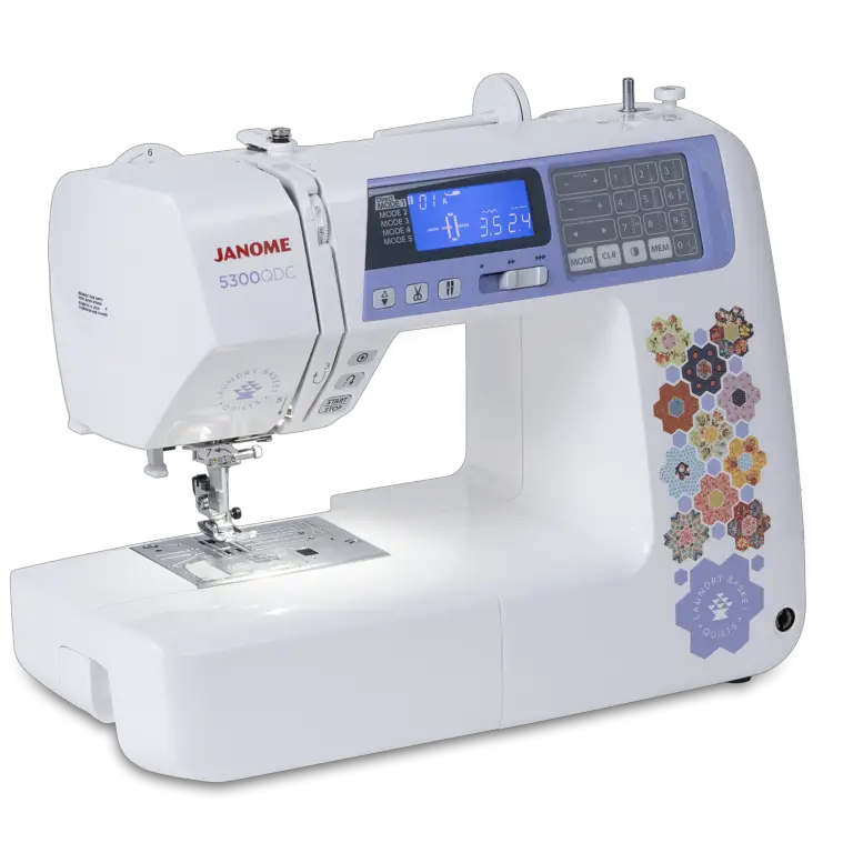 Janome 5300QDC-LBQ Laundry Basket Quilt Edition Sewing and Quilting Machine