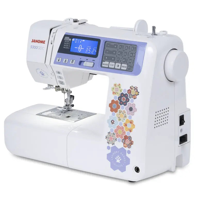 Janome 5300QDC-LBQ Laundry Basket Quilt Edition Sewing and Quilting Machine