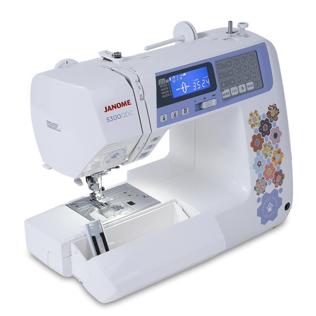 Janome 5300QDC-LBQ Laundry Basket Quilt Edition Sewing and Quilting Machine