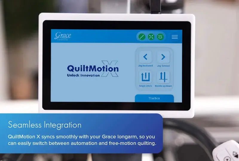 QuiltMotion X Foundations | Automation for Grace Longarm Machines
