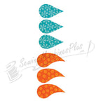 AccuQuilt Go!  - Feathers 55008-3