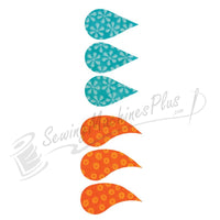 AccuQuilt Go!  - Feathers 55008-3