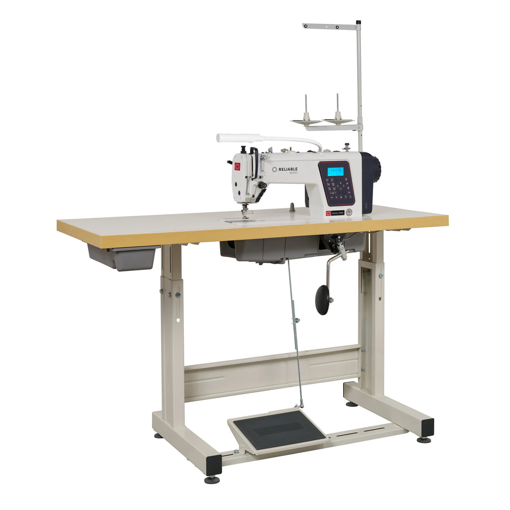 5525SD Automatic Thread Trimmer Single Needle Lockstitch Sewing Machine w/ Dual Direct Drive