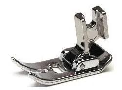 Low Shank Center Zigzag Satin Stitch Foot 55612 presser foot, silver metal