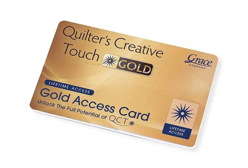 QuiltMotion QCT Gold Lifetime Gold Access | Requires Prior QCT Pro Installation
