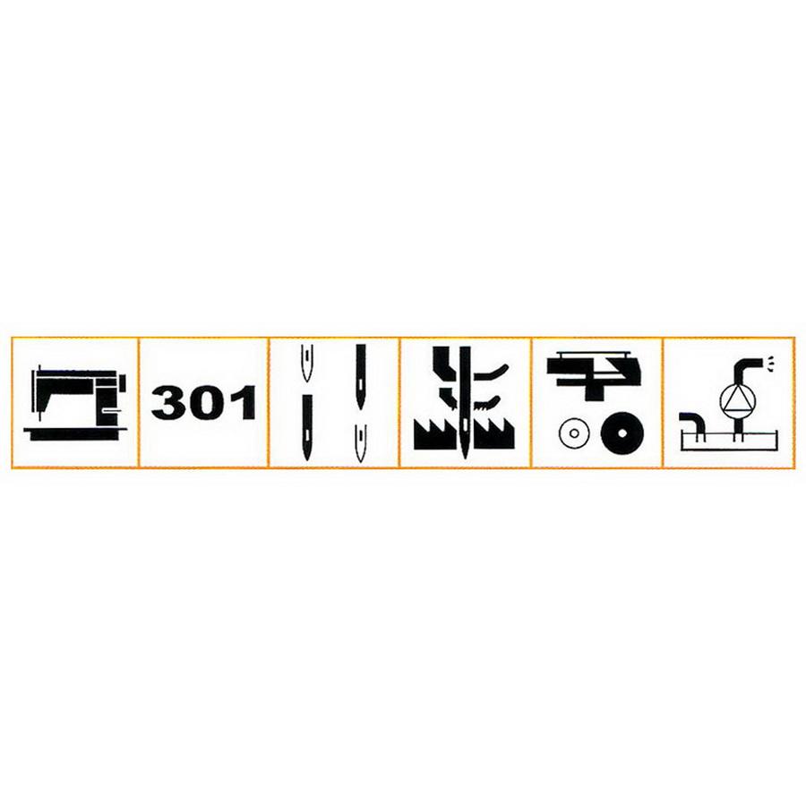 Highlead GC20638 Series Industrial Sewing Machines with Assembled Table and Servo Motor