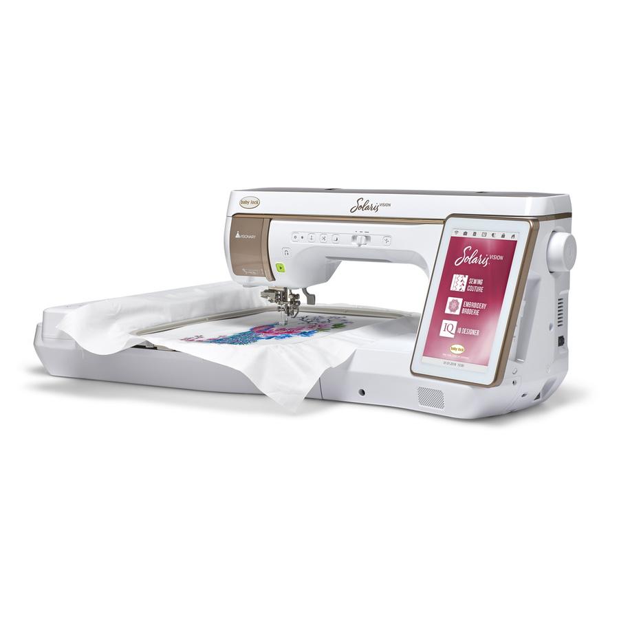 Baby Lock Solaris Vision Embroidery, Quilting and Sewing Machine - Sewingmachinesplus.com