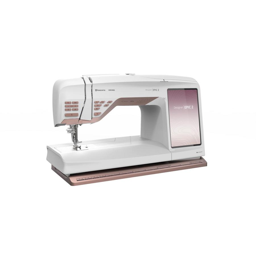 Factory Serviced - Husqvarna Viking Designer Epic 2 Sewing and Embroidery Machine - Sewingmachinesplus.com