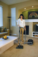 SEBO AIRBELT K3 Premium canister vacuum with ET-1 Power Head and parquet brush in black