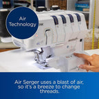 Brother Airflow 1800 Serger Machine - Sewingmachinesplus.com