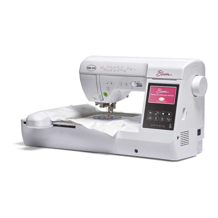 Baby Lock Bloom Embroidery and Sewing Machine (OPEN BOX MODEL) - Sewingmachinesplus.com
