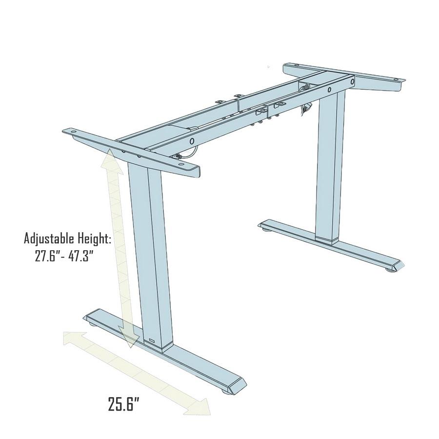 Stay Perfect All Position Two Tier Electric Lift Sewing Table (White) - Sewingmachinesplus.com