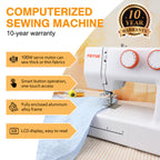 FEIYUE FYe340 Full Size Sewing Machine with Foot Pedal, Speed Control