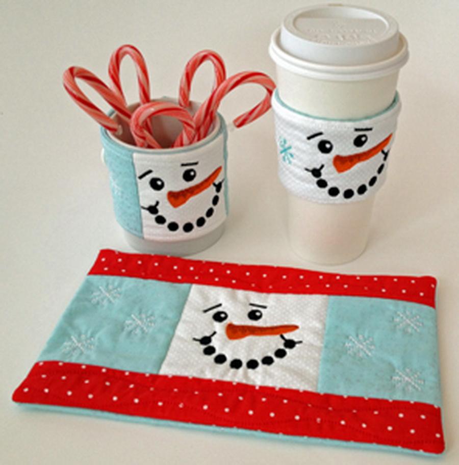 Embroidery Garden Holiday Beverage Set - Sewingmachinesplus.com