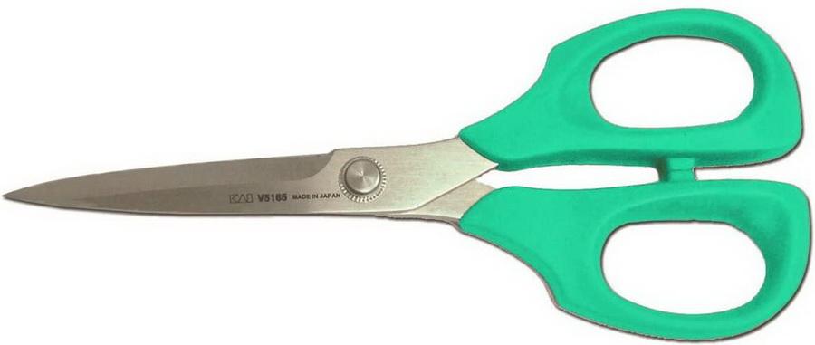 Kai N5165 6.5 Inch Sewing Scissors With Blade Cap (Available in Different Colors)