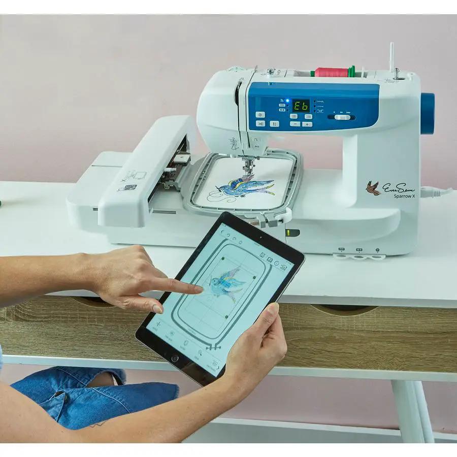Eversewn Sparrow X2 Embroidery and Sewing Machine - Sewingmachinesplus.com