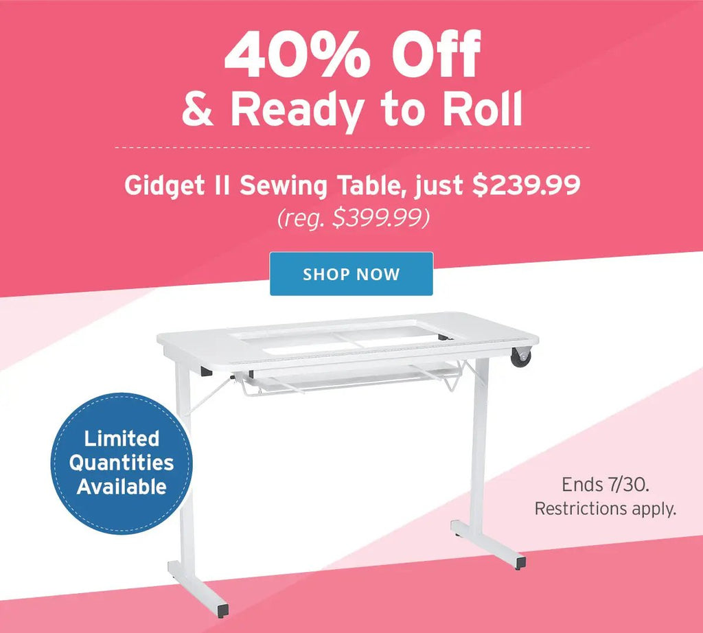 Arrow 98611 Gidget II Sewing, Craft & Hobby Table