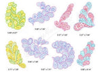 Momo-Dini Embroidery Designs - Floral Feathers (1000162)