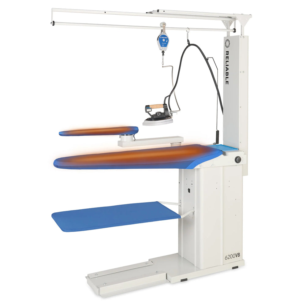 Reliable Professional Vacuum Pressing Table 6200VB with Sleeve Buck and Lifter Set - Sewingmachinesplus.com