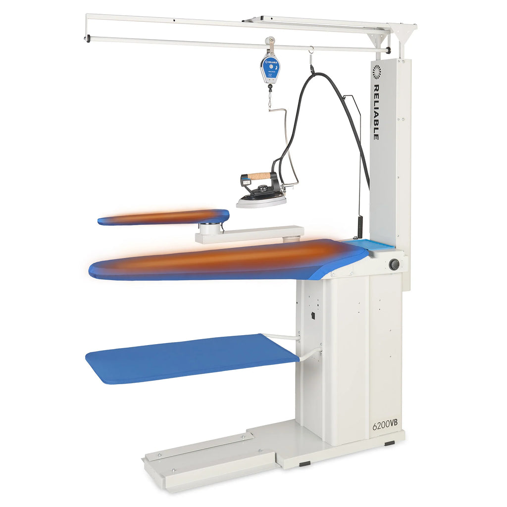 Reliable Professional Vacuum Pressing Table 6200VB with Sleeve Buck and Lifter Set - Sewingmachinesplus.com