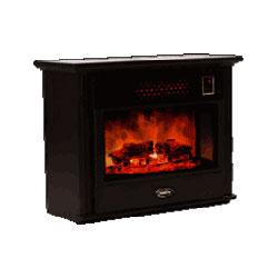 SunHeat F-15 Fireplace - Black