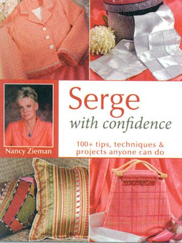 Serge With Confidence Book & DVD by Nancy Zieman (BD2001)