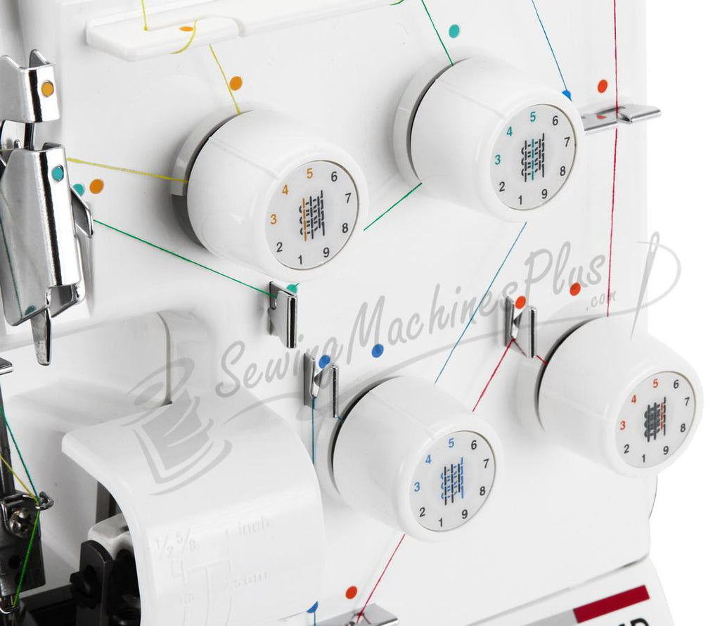 Refurbished Juki Garnet Line MO-644D 2-Needle, 2/3/4 Thread Serger FS