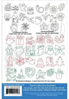Anita Goodesign Collection Quilters Holiday 64AGHD embroidery designs including 10 Halloween and 25 Christmas motifs