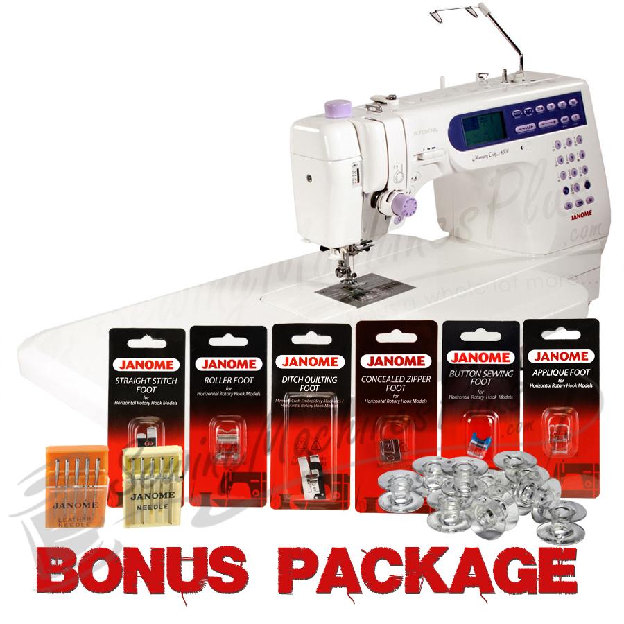 Janome Memory Craft 6500P Sewing Machine w/ FREE BONUS