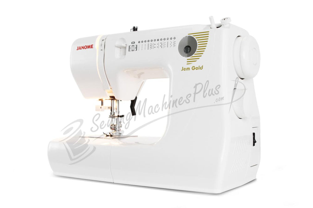 Refurbished Janome Jem Gold 660 Portable Sewing & Quilting Machine