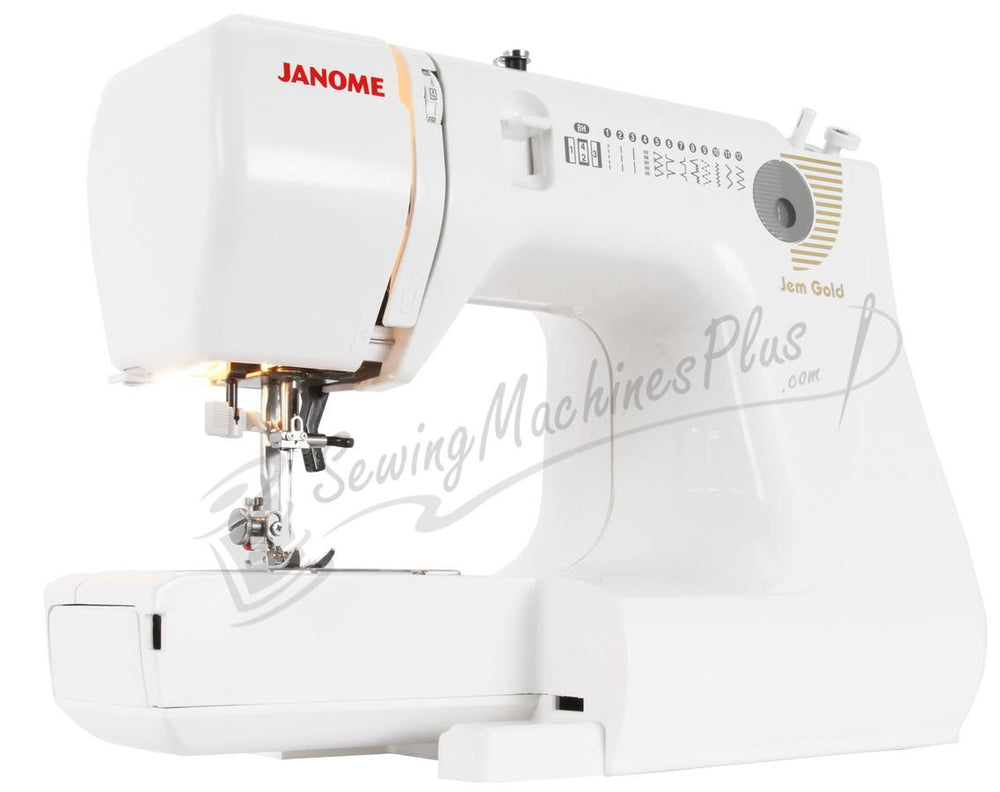 Refurbished Janome Jem Gold 660 Portable Sewing & Quilting Machine