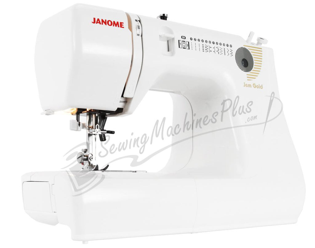 Refurbished Janome Jem Gold 660 Portable Sewing & Quilting Machine