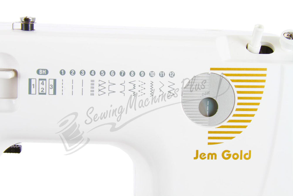 Refurbished Janome Jem Gold 660 Portable Sewing & Quilting Machine